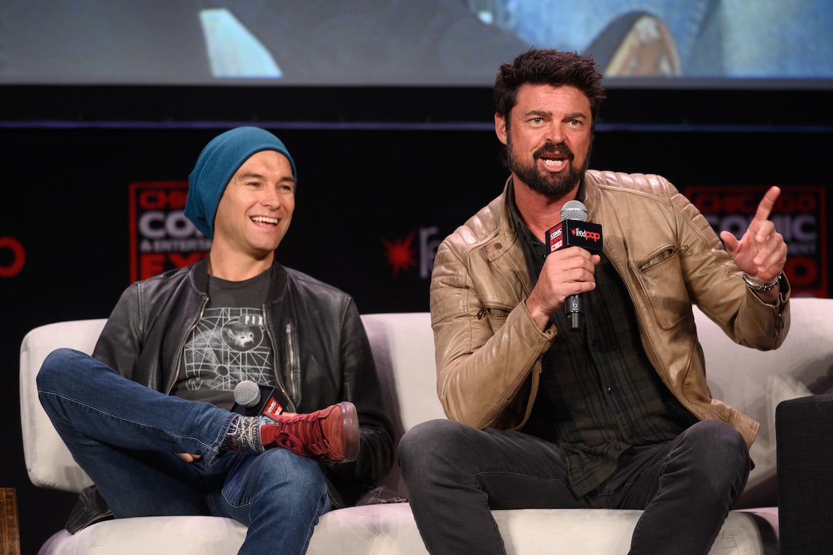 Antony Starr and Karl Urban of 'The Boys' at C2E2,