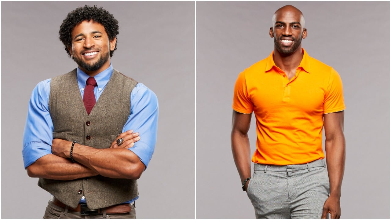 Kyland Young and Xavier Prather pose for 'Big Brother 23' cast photos