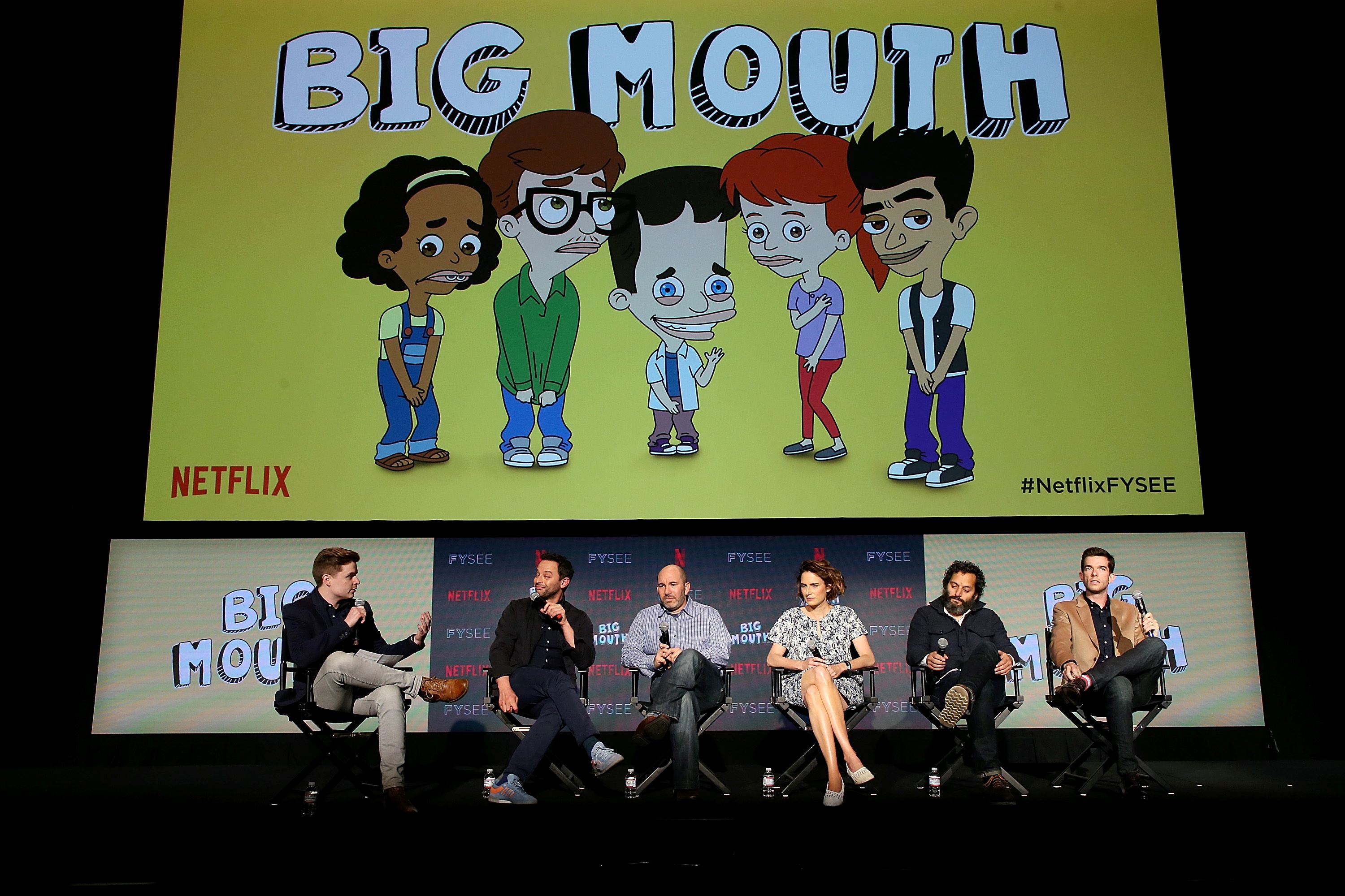 'Big Mouth' cast