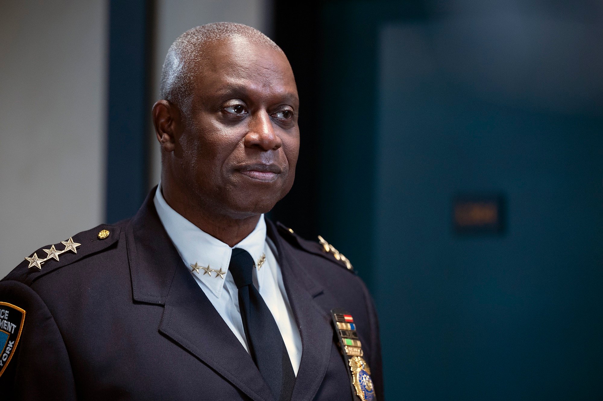 Captain Holt in a police uniform in season 8 of 'Brooklyn Nine-Nine'