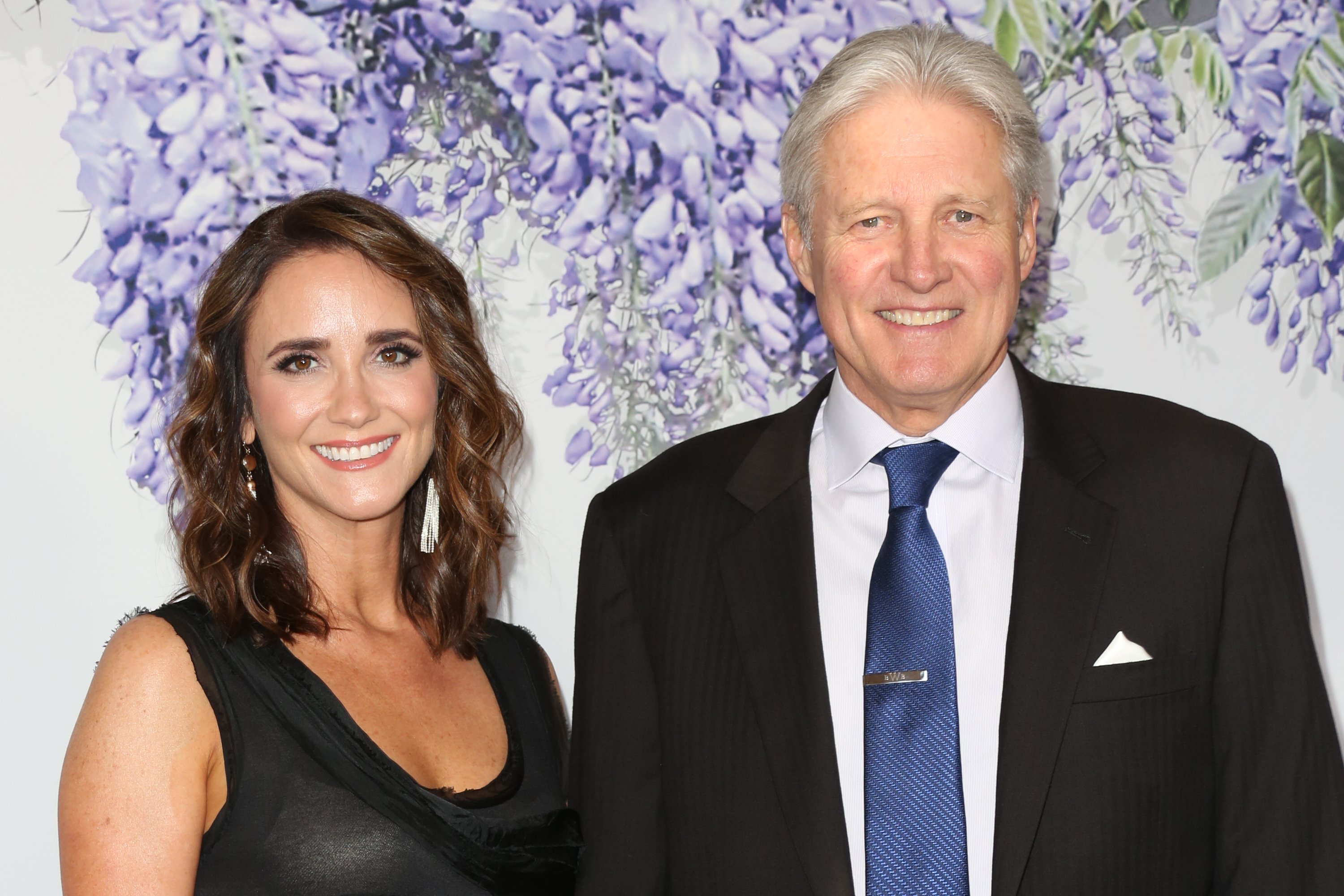 Bruce Boxleitner and his wife, Verena King-Boxleitner, attending an event together,