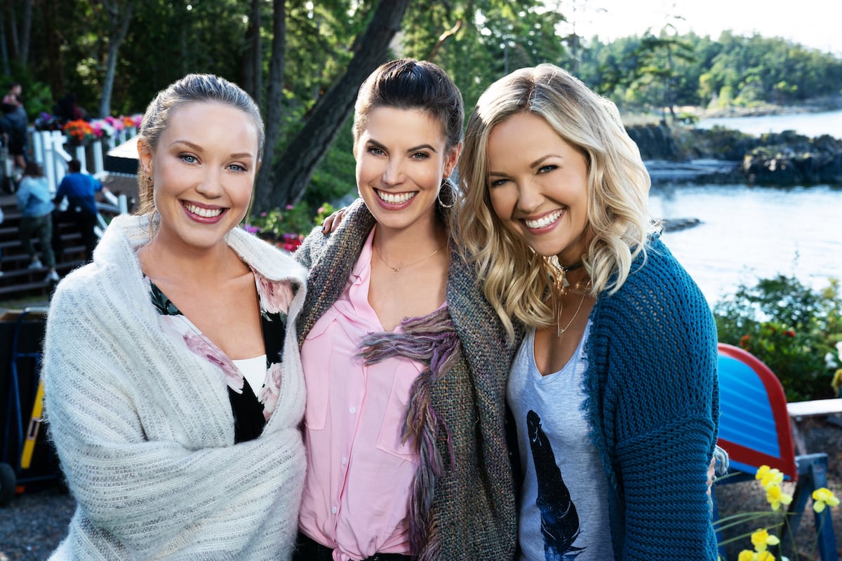 The O’Brien sisters in an episode of 'Chesapeake Shores' Season 3