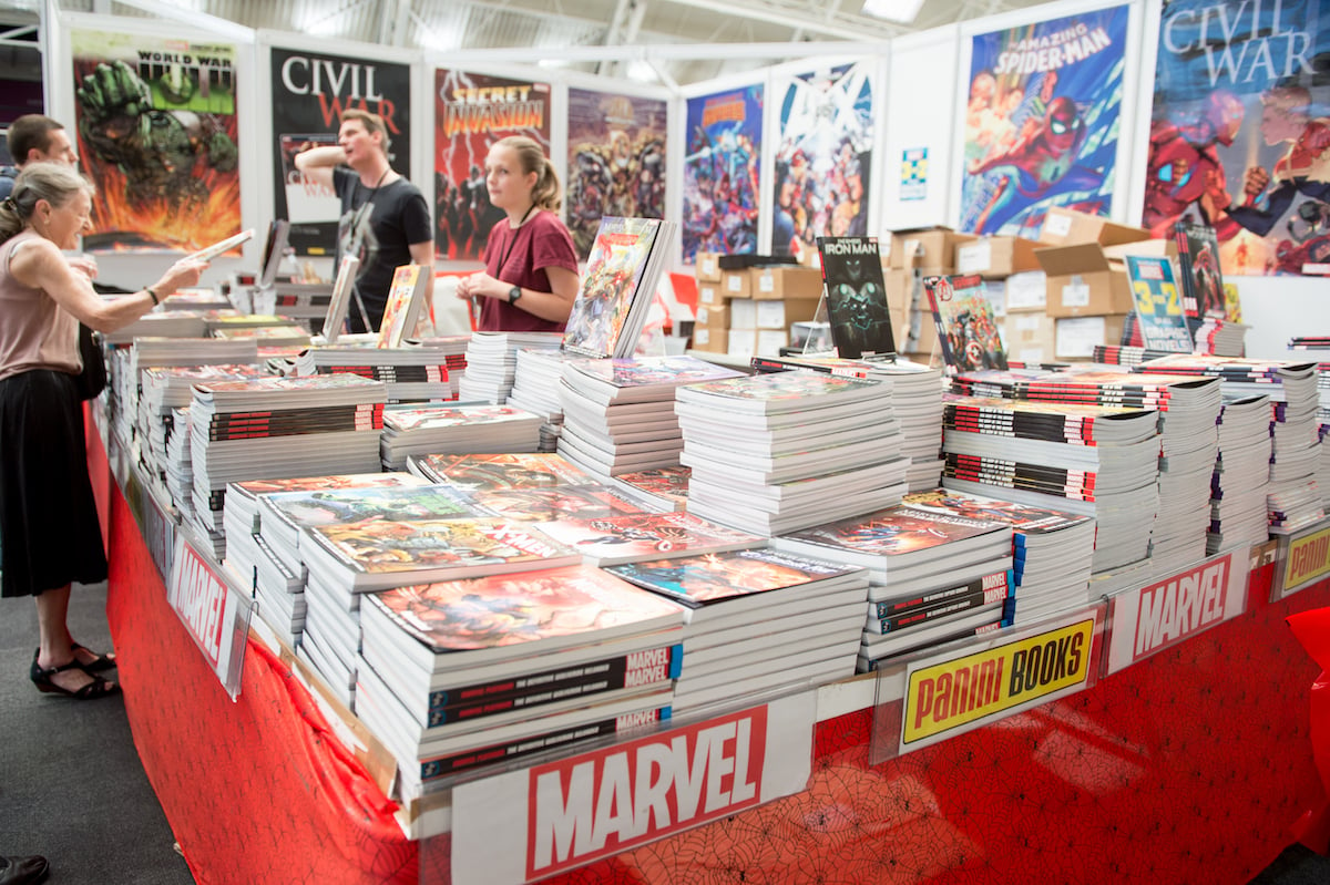 Comic books for sale in London, 2017