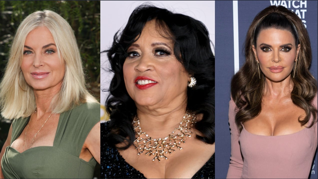 Days of Our Lives odds and ends focus on Eileen Davidson (L), Jackée Harry (M), and Lisa Rinna (R)