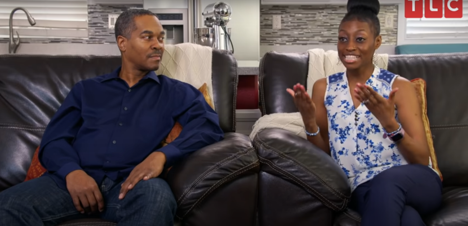 Deon Derrico and Karen Derrico in an episode of 'Doubling Down With the Derricos'