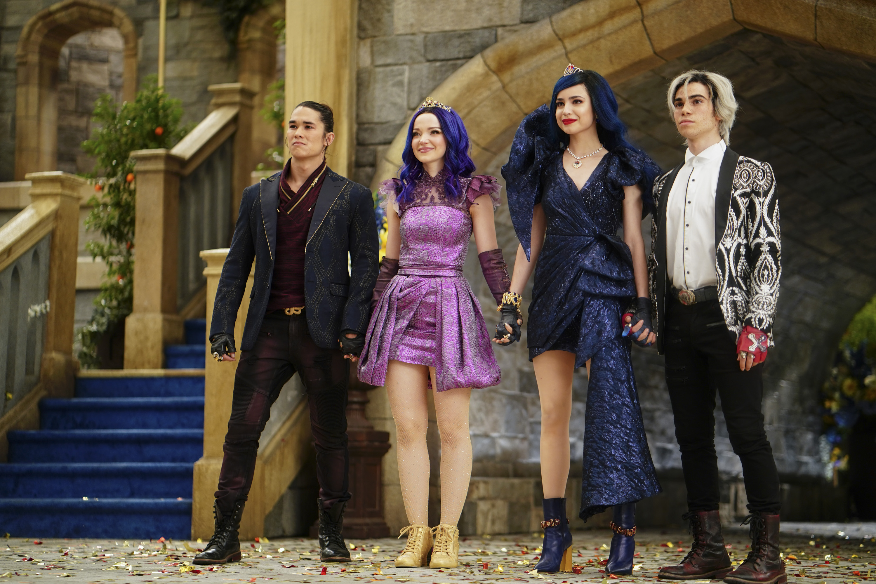 Disney Channel's 'Descendants 3' featuring Dove Cameron, Sofia Carson, and others