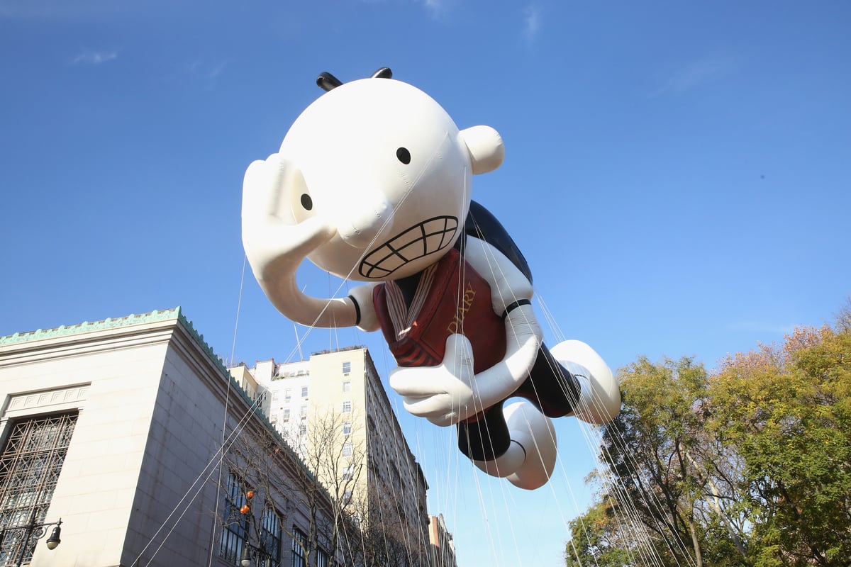 'Diary of a Wimpy Kid' Greg Heffley float at the 89th Annual Macy's Thanksgiving Day Parade