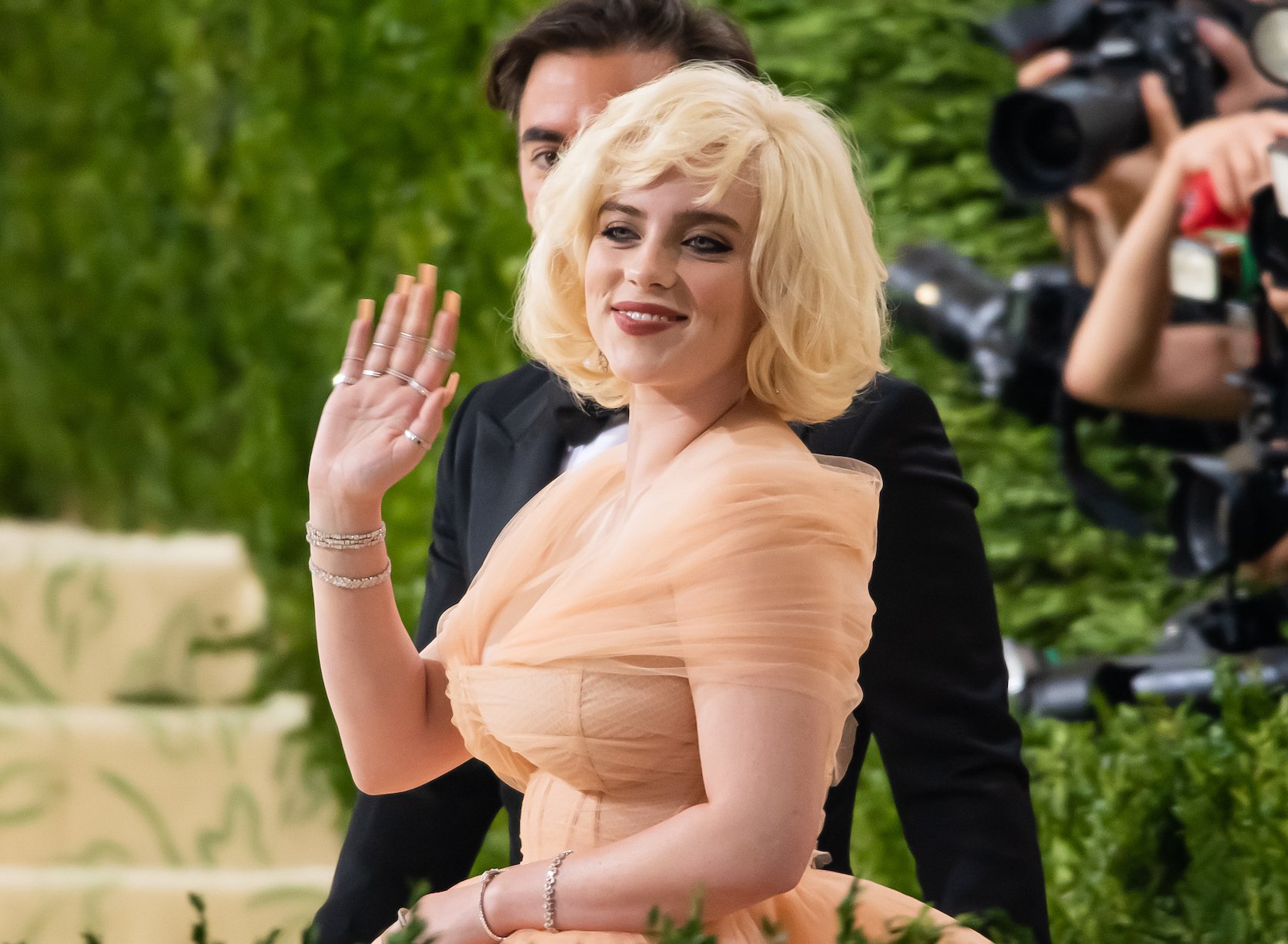 Billie Eilish attends the 2021 Met Gala celebrating 'In America: A Lexicon of Fashion'