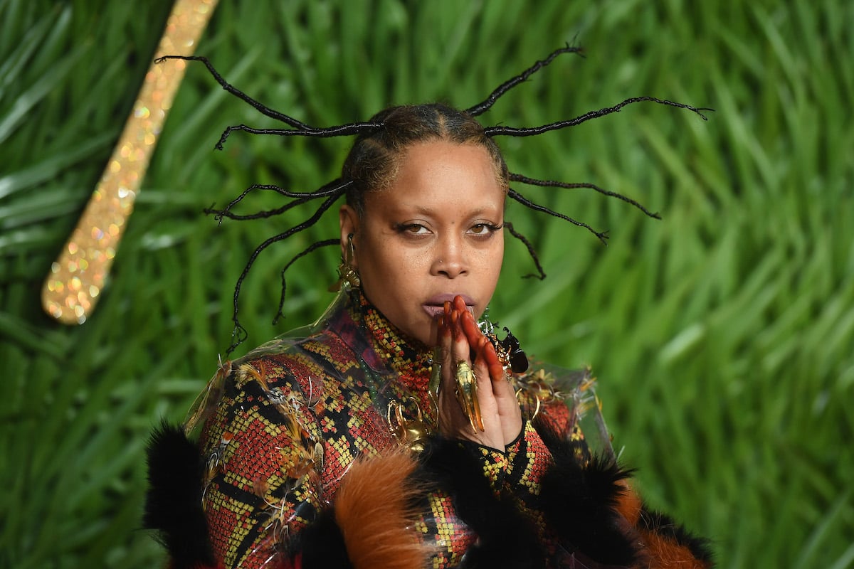 Erykah Badu attends The Fashion Awards 2017