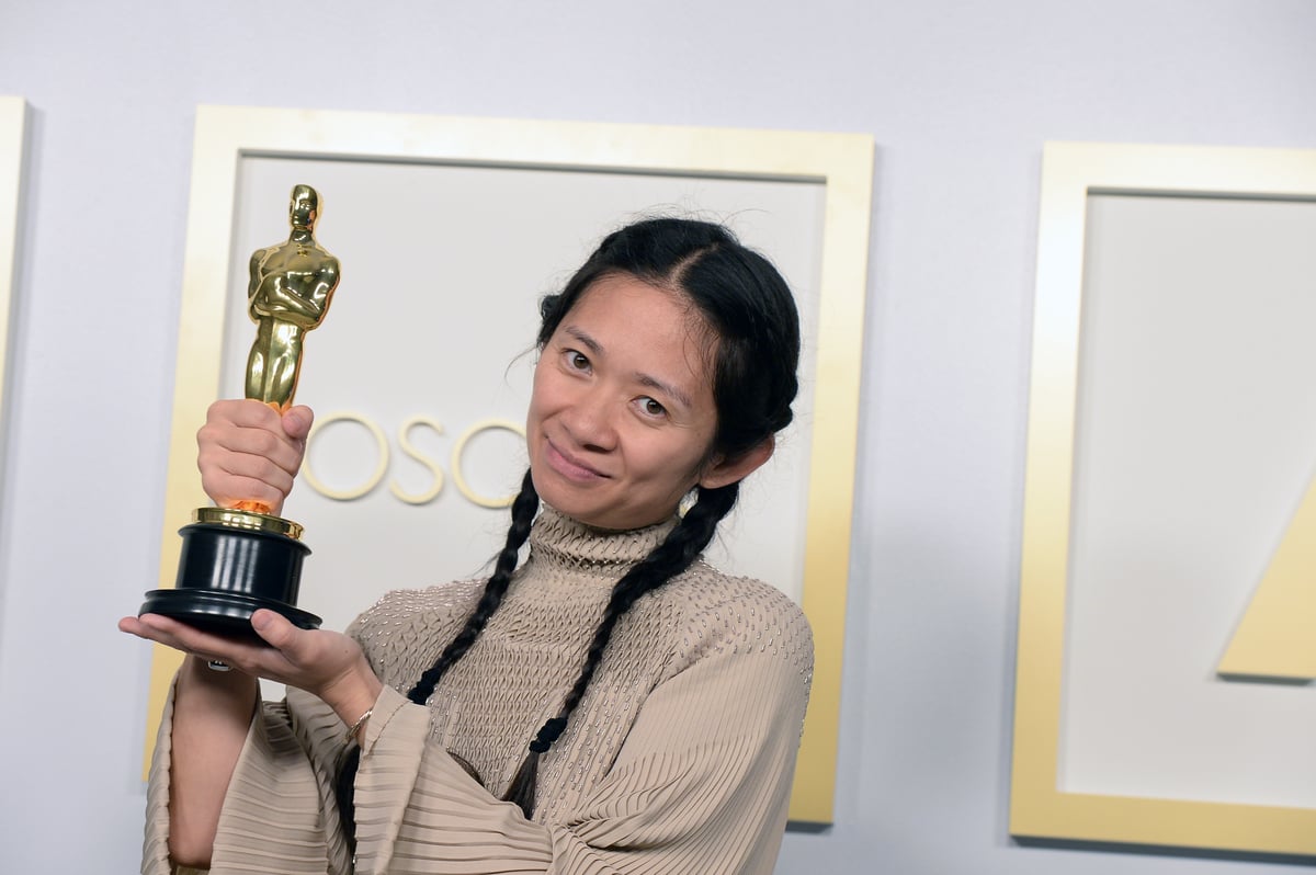 'Eternals’ director Chloé Zhao winning her Oscar