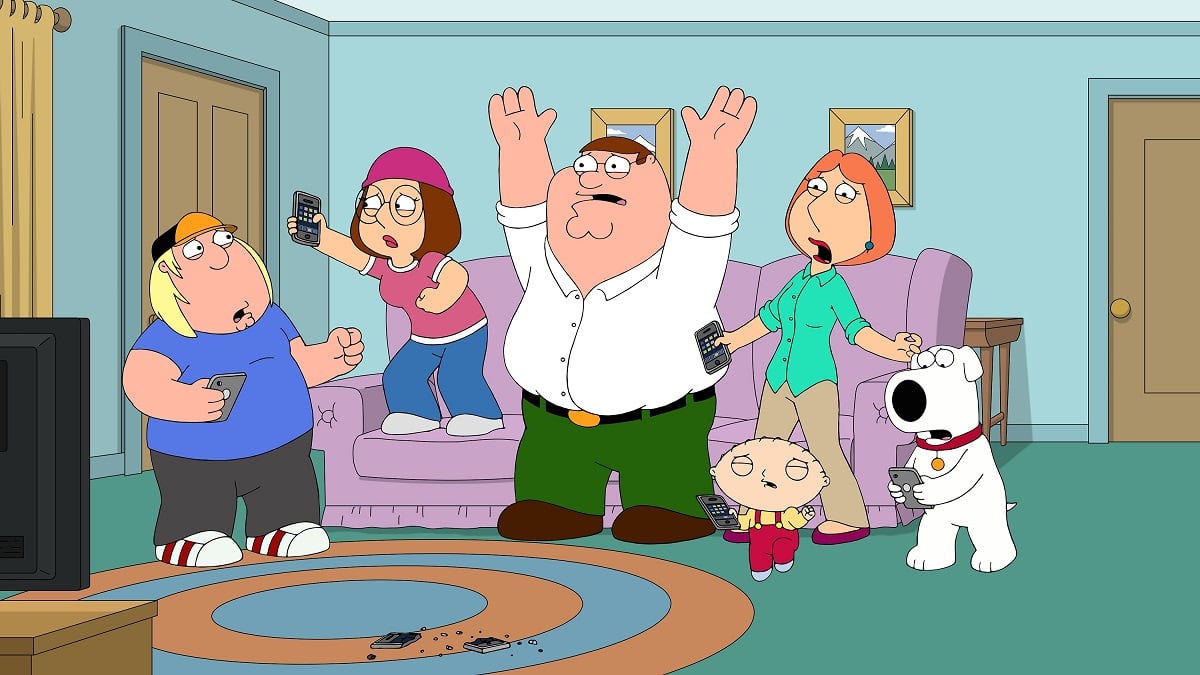The Griffin family are in an uproar during a 2020 episode of 'Family Guy.'