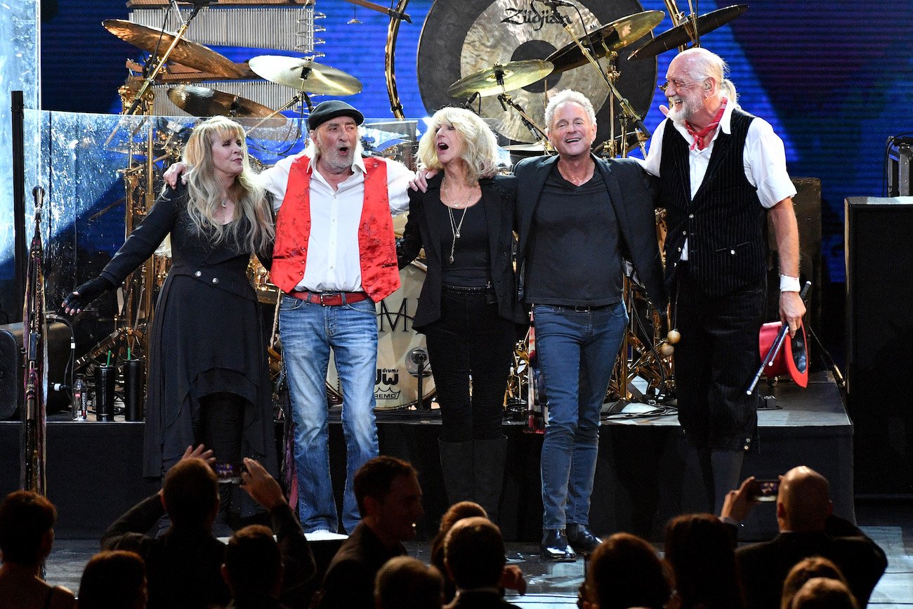 Fleetwood Mac performing at MusiCares.