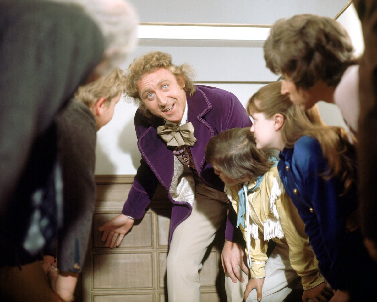 Gene Wilder as Willy Wonka.