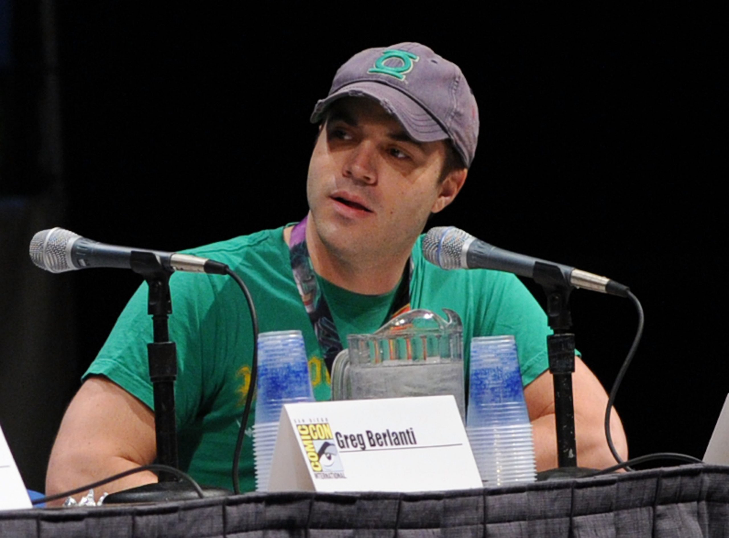 Geoff Johns, showrunner of 'Stargirl,' attends a panel at San Diego Comic-Con in 2010.