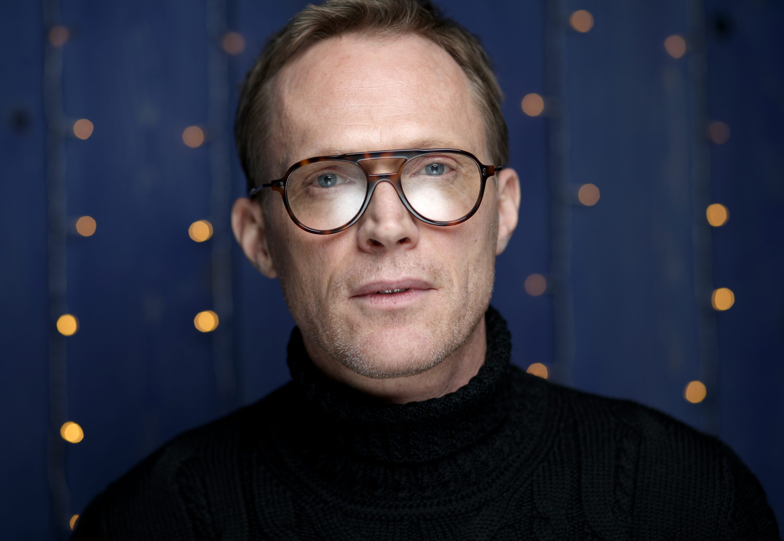 Marvel Star Paul Bettany attends the IMDb Studio at Acura Festival Village.