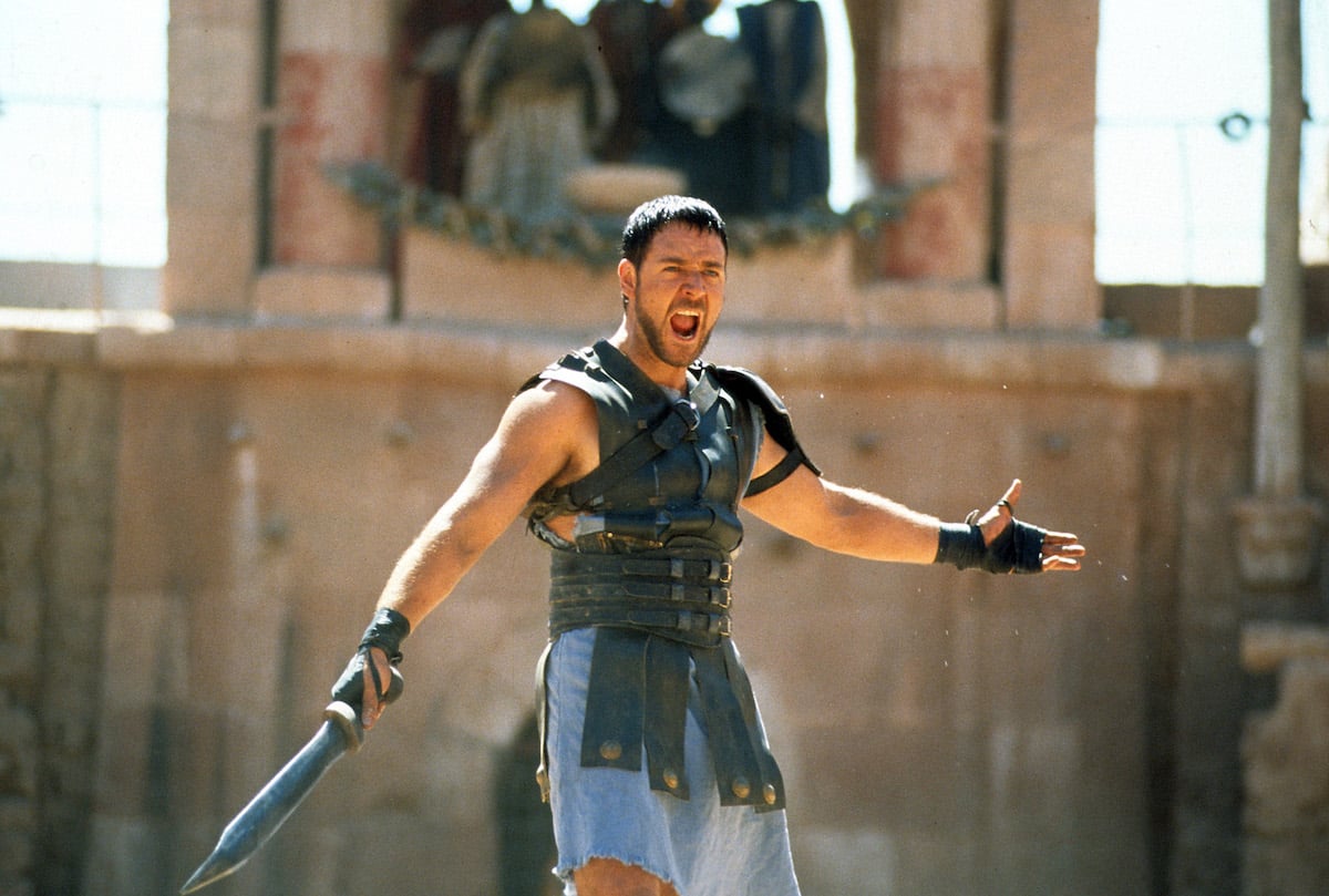 Russel Crowe appears in Gladiator, the forefunner to Ridley Scott's Gladiator 2