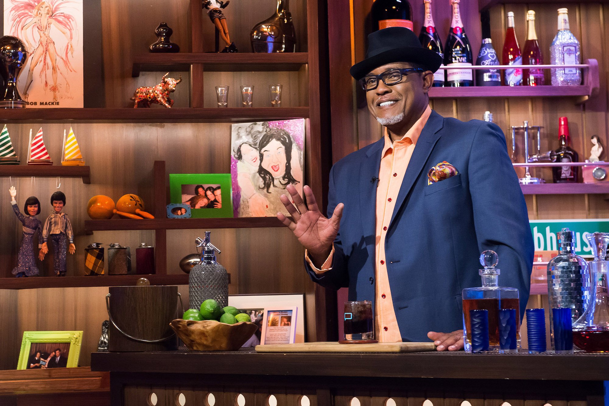 Gregg Leakes appearing on 'Watch What Happens Live' Season 13