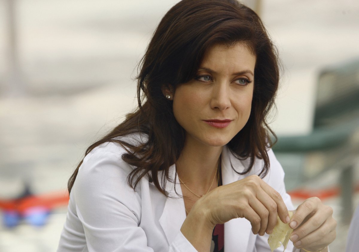 ‘Grey’s Anatomy’ star Kate Walsh’s Addison Montgomery returns to the hospital in a screen shot from an episode from April 2008