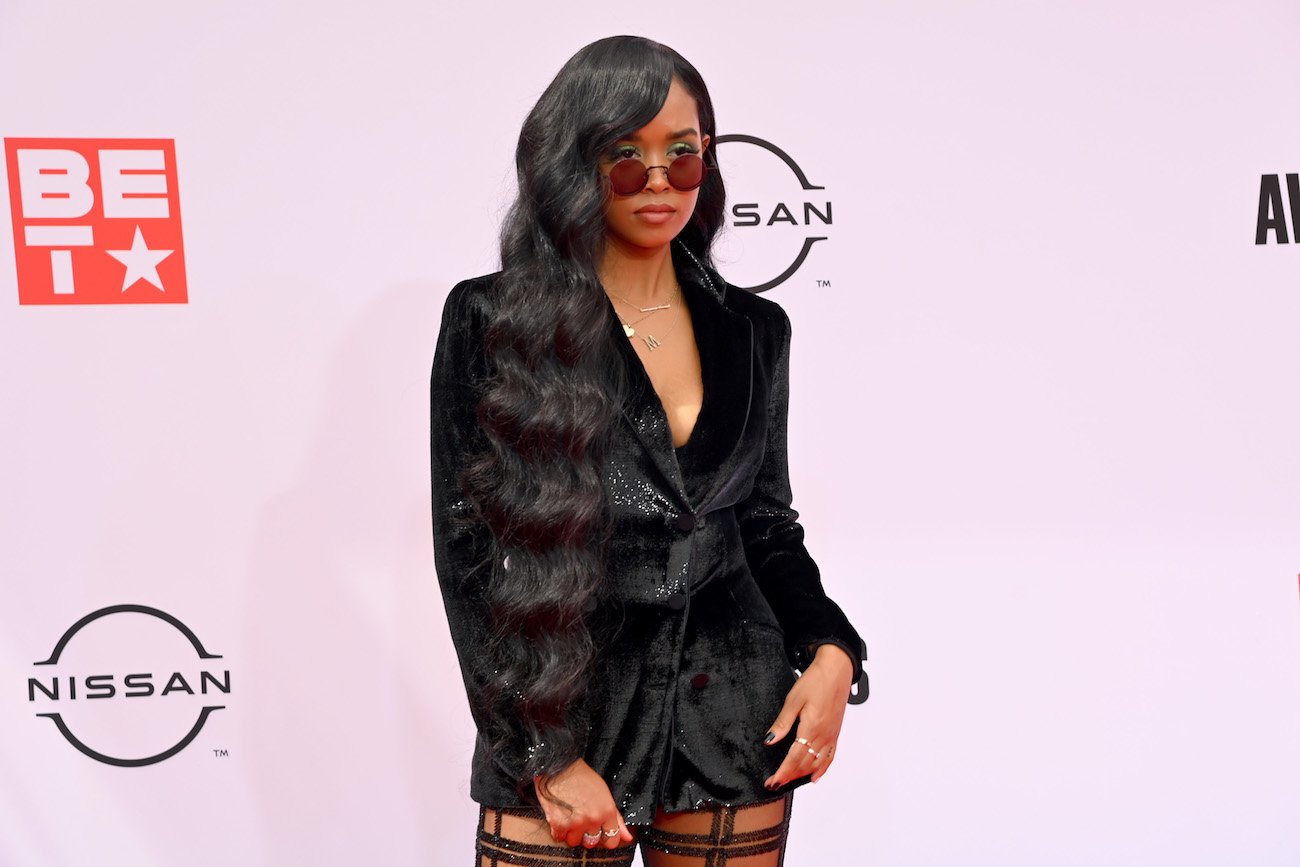 H.E.R. at the 2021 BET Awards.