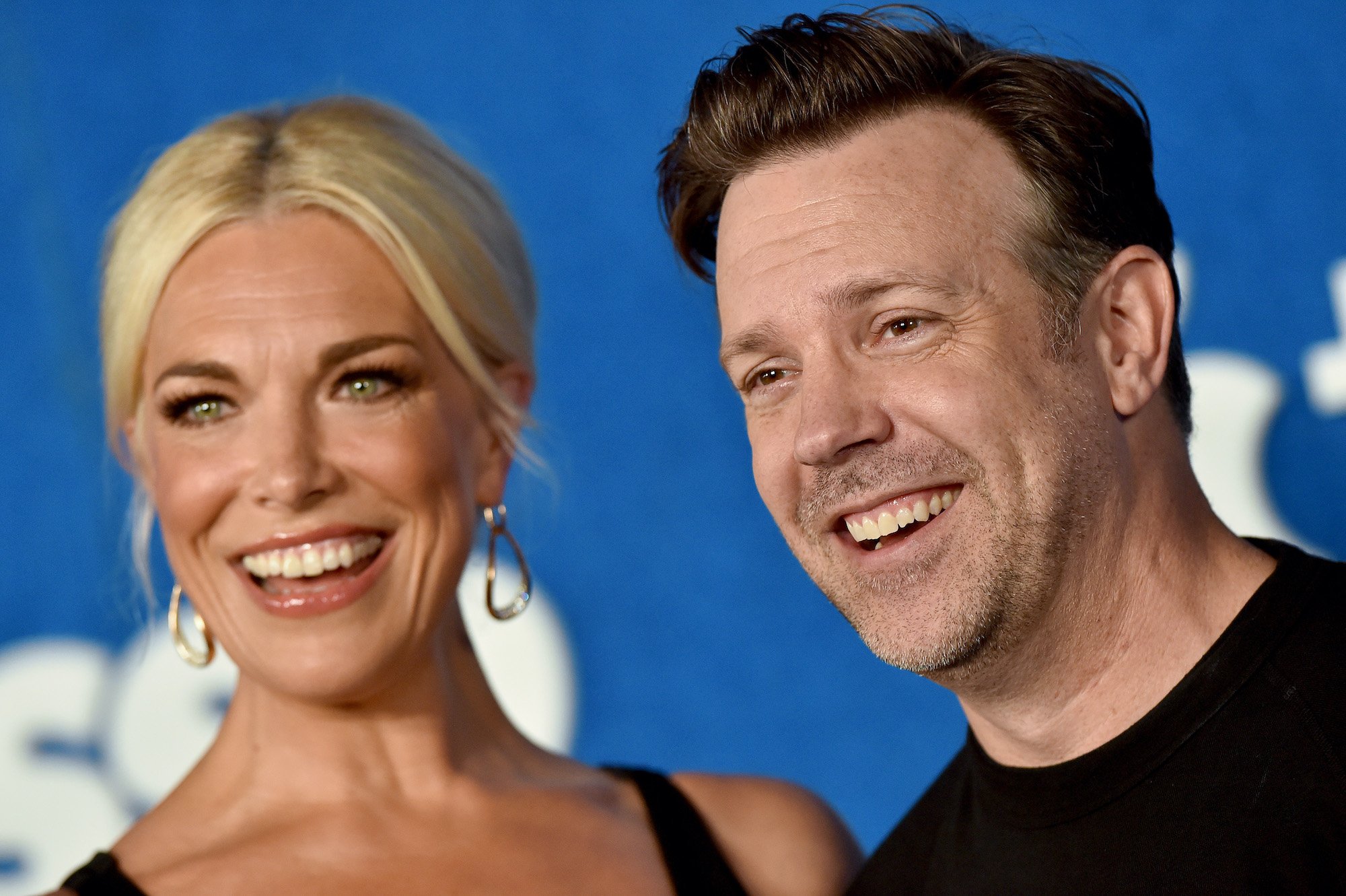 Hannah Waddingham and Jason Sudeikis