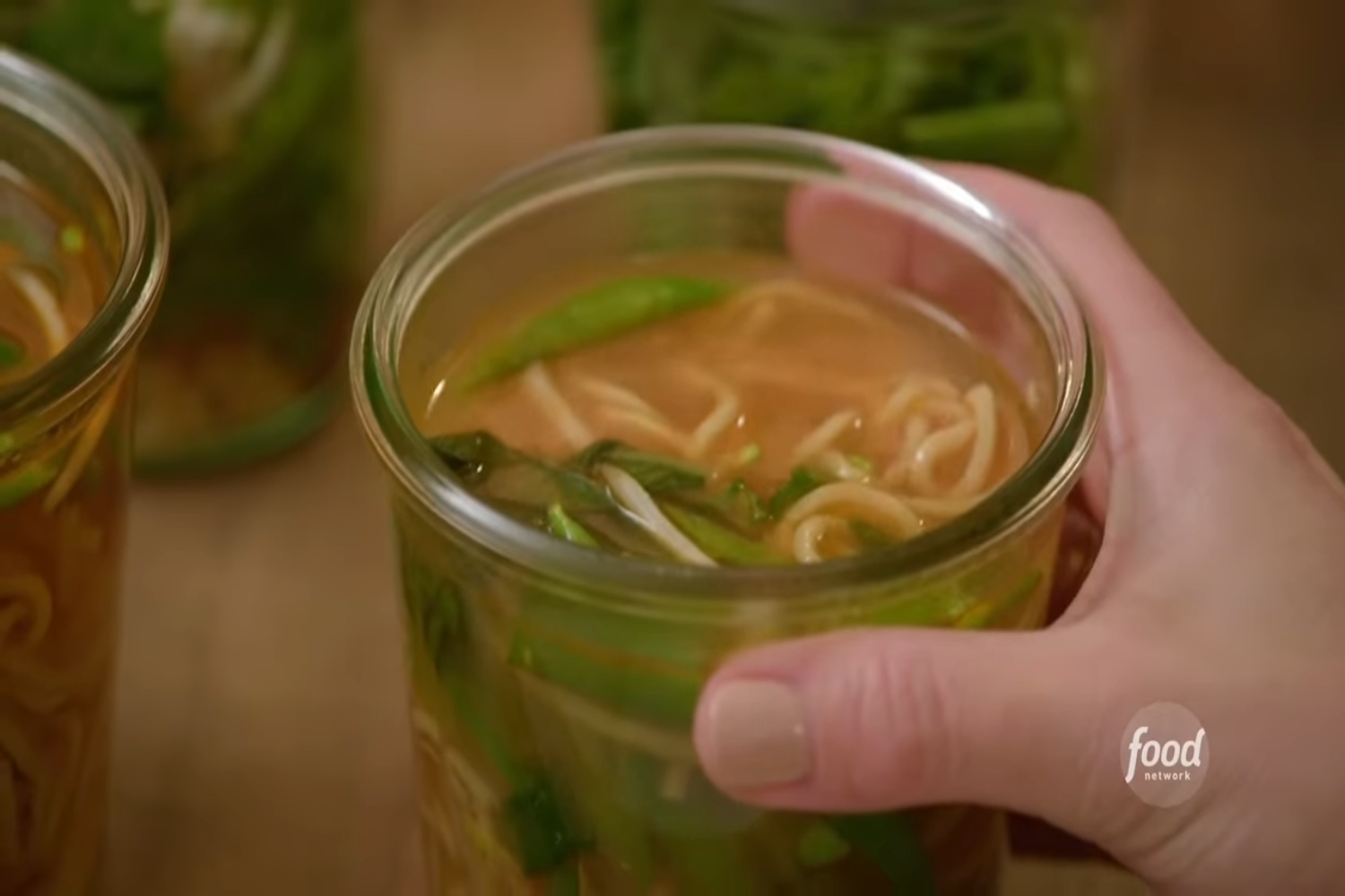 Molly Yeh homemade noodle cups.