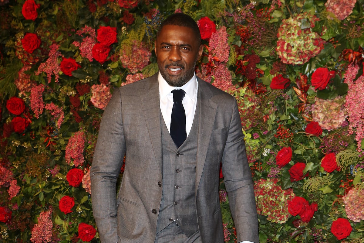 Idris Elba on the red carpet