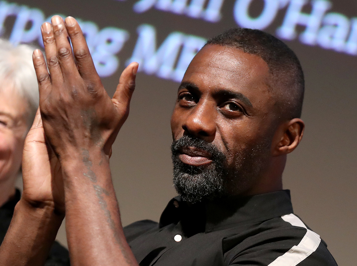 Idris Elba at '100 Streets' premiere
