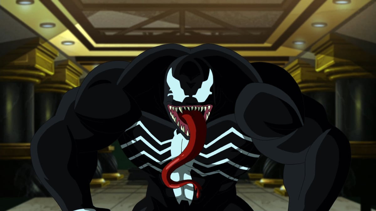 Venom from  Marvel's "Ultimate Spider-Man"