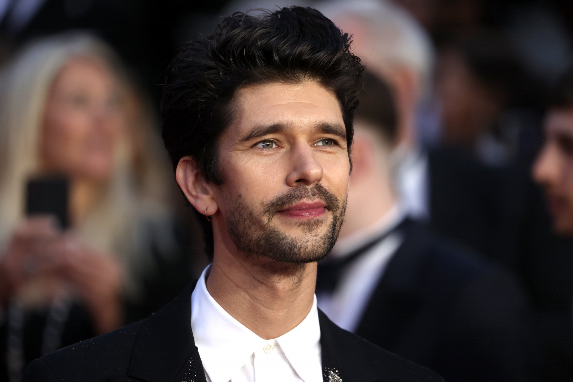 James Bond 'No Time to Die' Q actor Ben Whishaw on the premiere red carpet at Royal Albert Hall