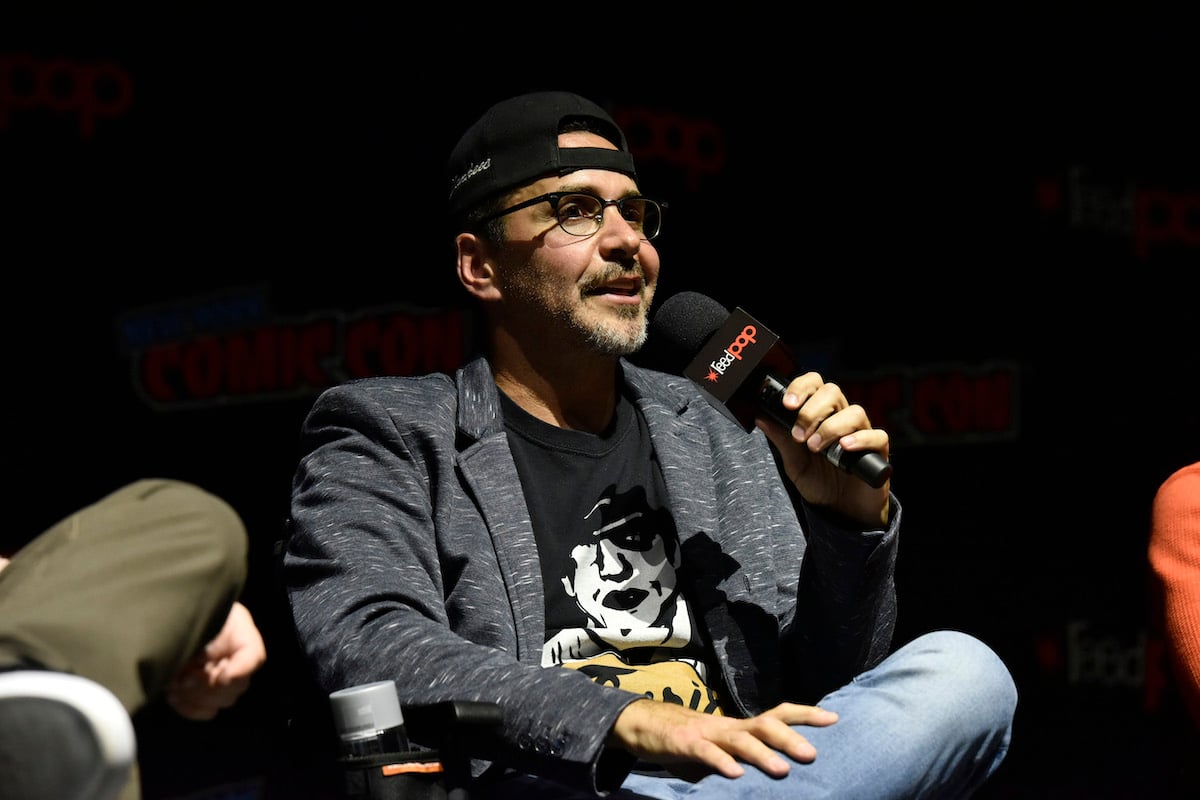 James DeMonaco at comicon on stage