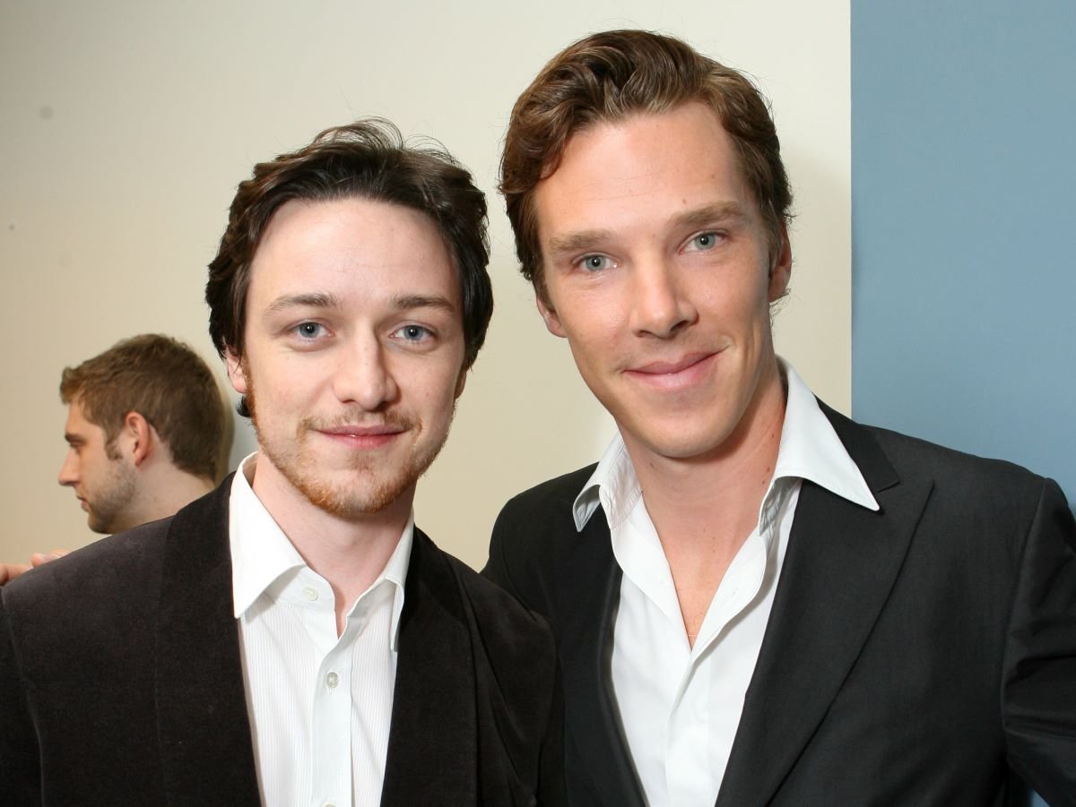 James McAvoy and Benedict Cumberbatch