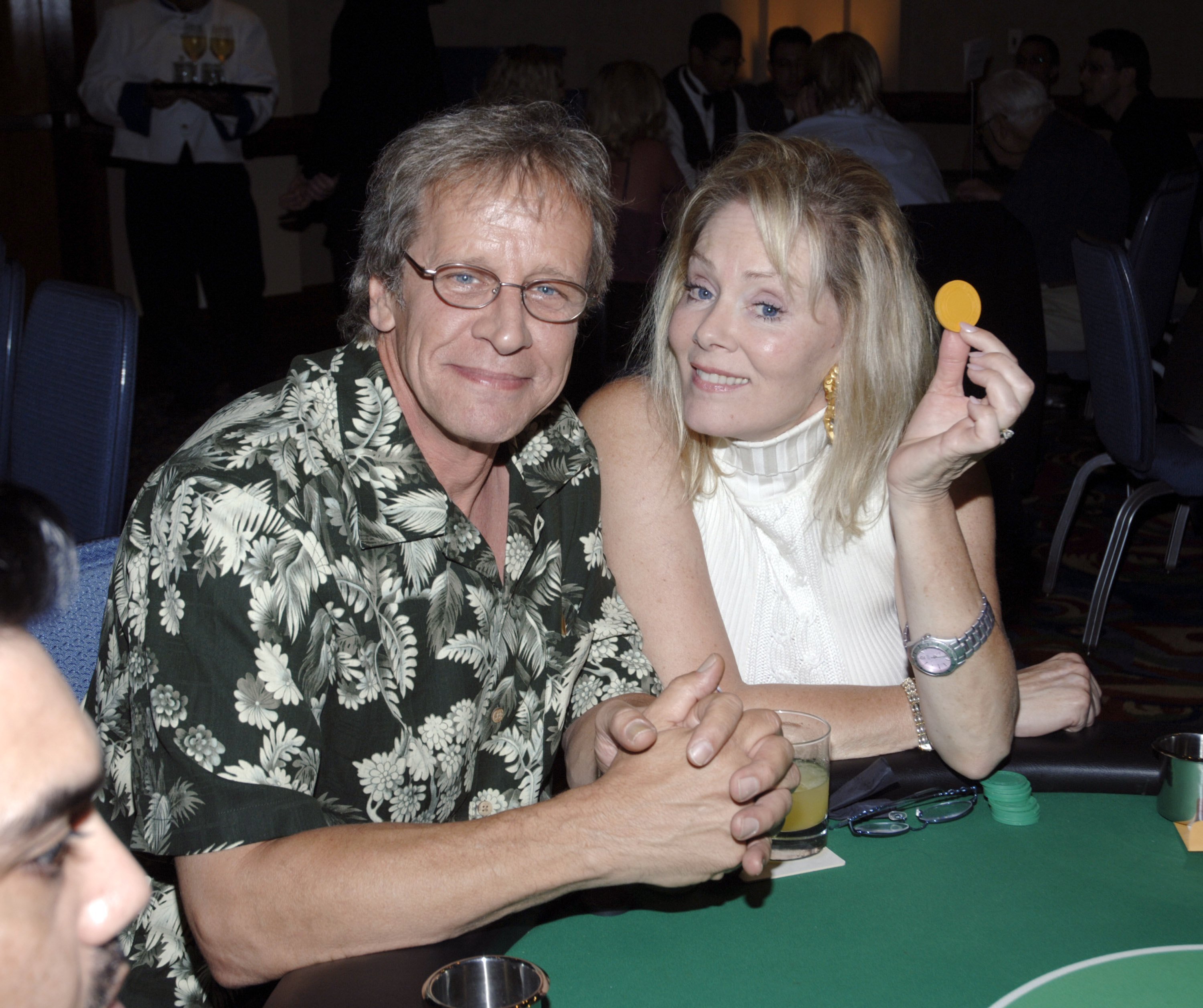 Richard Gilliland and Jean Smart attend the Texas Hold'Em Casino Night Fundraiser in 2006