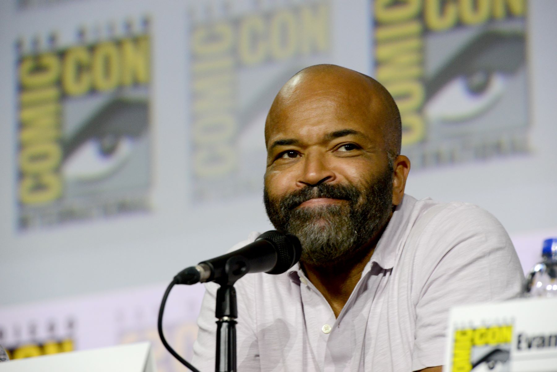 Jeffrey Wright, star of 'Batman: The Audio Adventures,' attends San Diego Comic-Con in 2019.