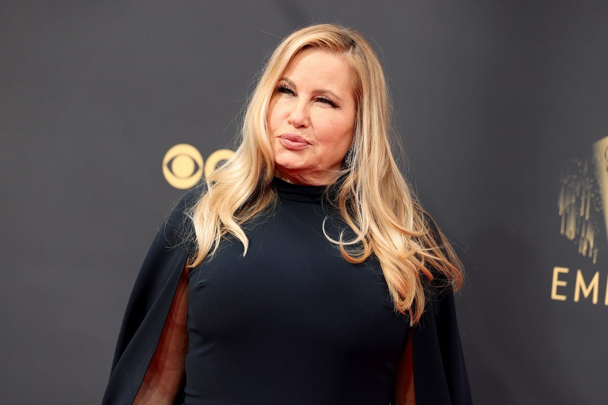 Jennifer Coolidge attends the 2021 Emmy Awards, where she discussed ghosts.