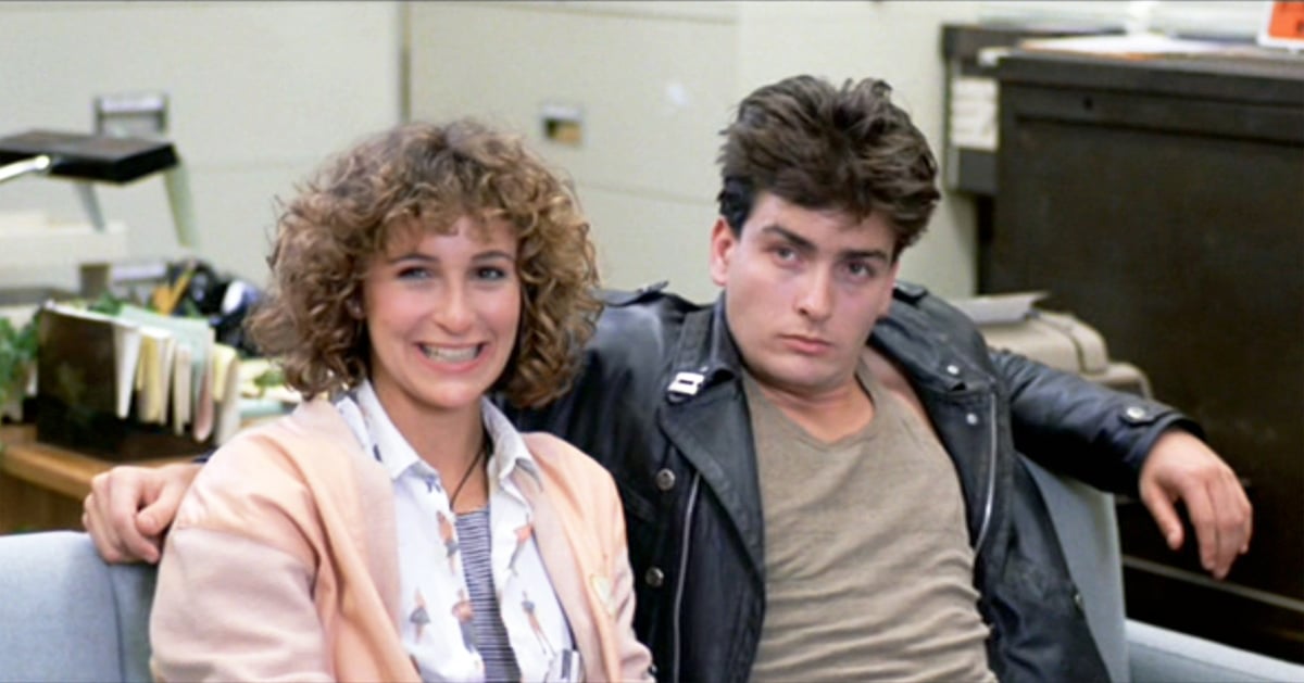 Jennifer Grey and Charlie Sheen in the '80s movie 'Ferris Bueller's Day Off'