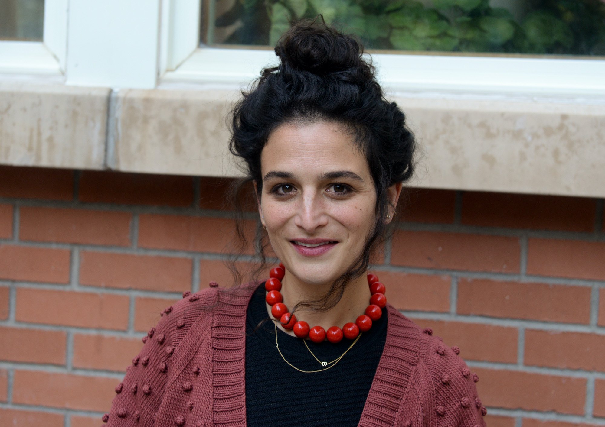 Jenny Slate attends a screening of "Marcel The Shell With Shoes On" at the Telluride Film Festival on September 04, 2021 in Telluride, Colorado. 