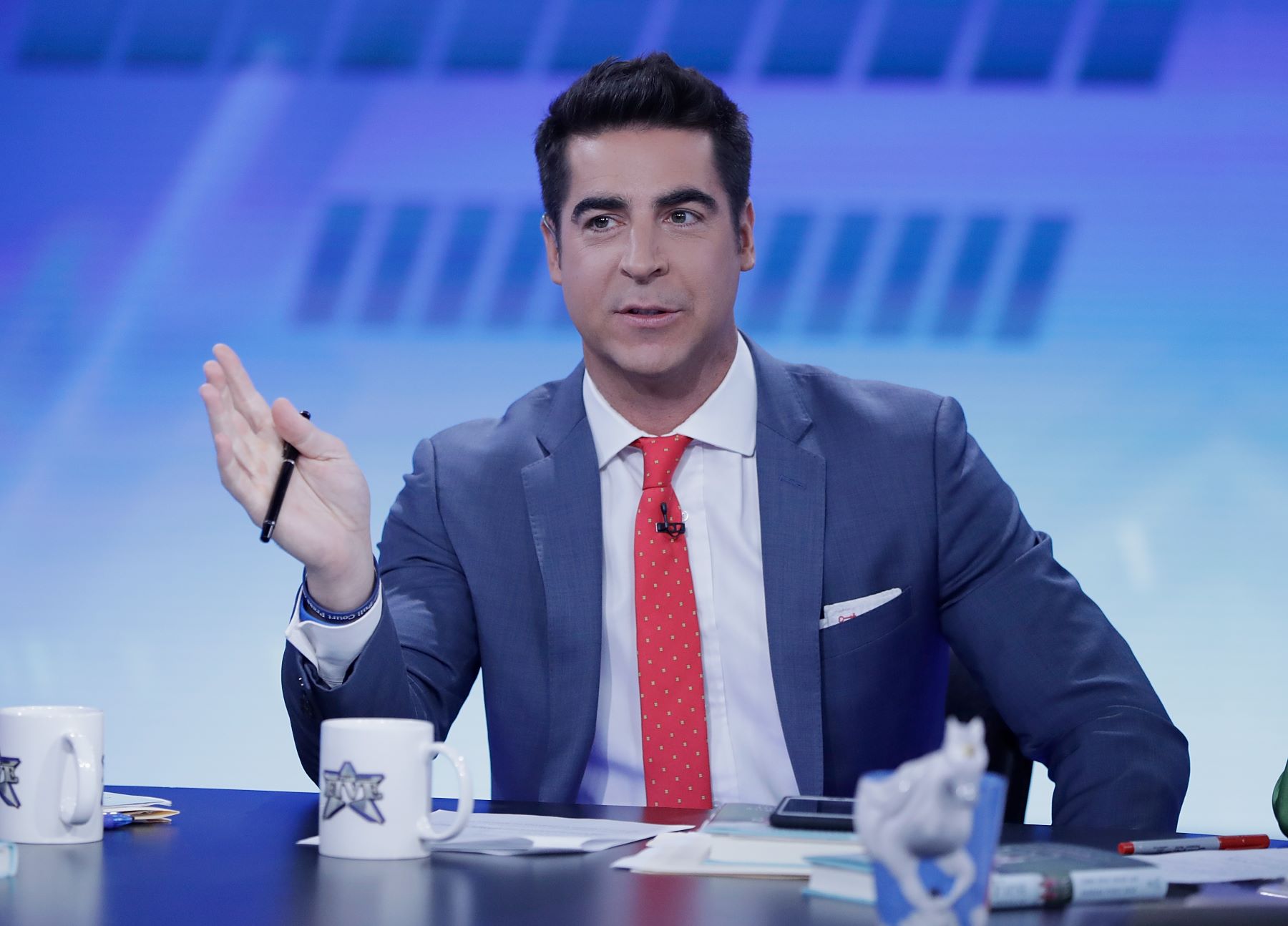 Jesse Watters on 'The Five' at Fox News Studios