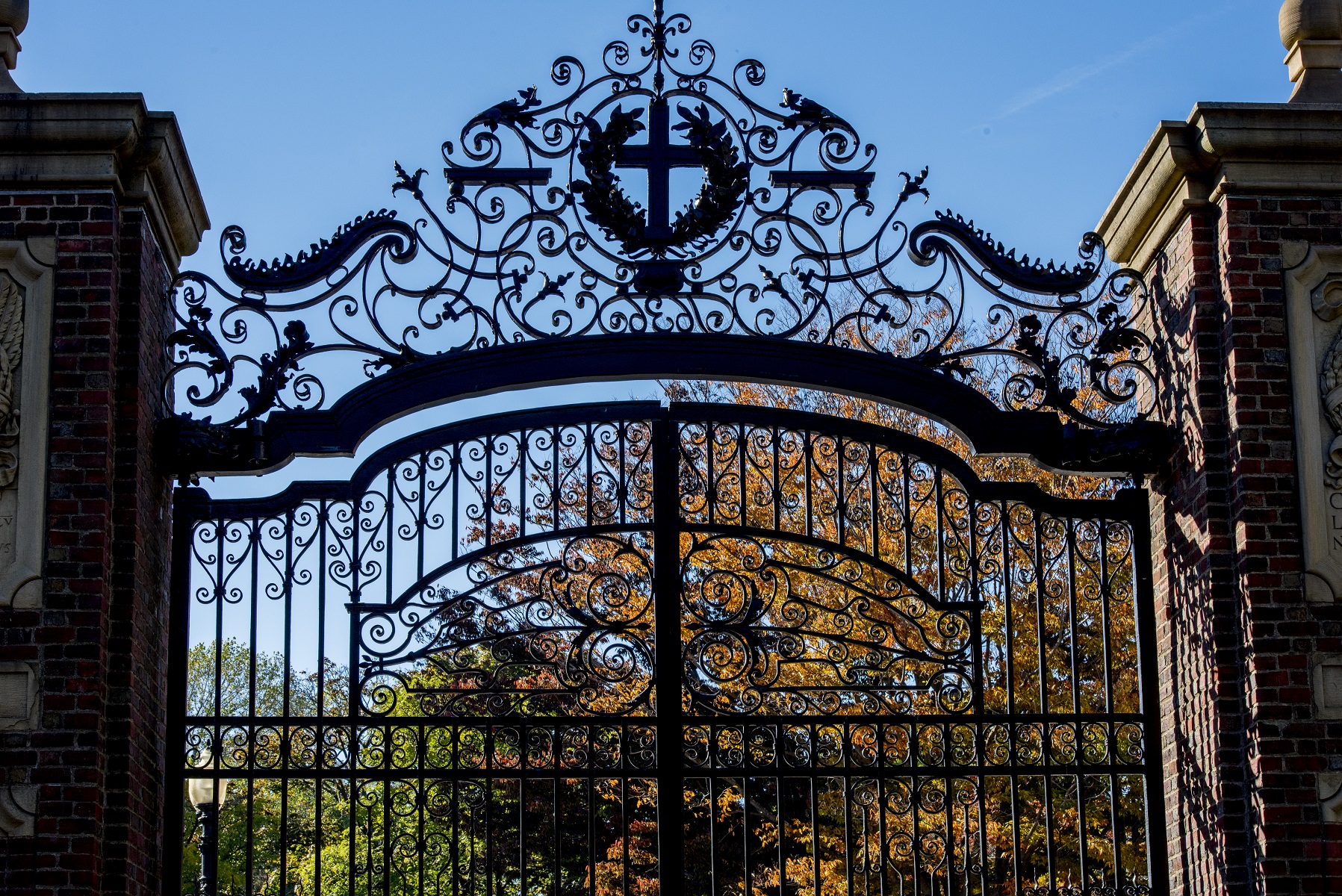 Johnston Gate at Harvard Univeristy in Cambridge, MA