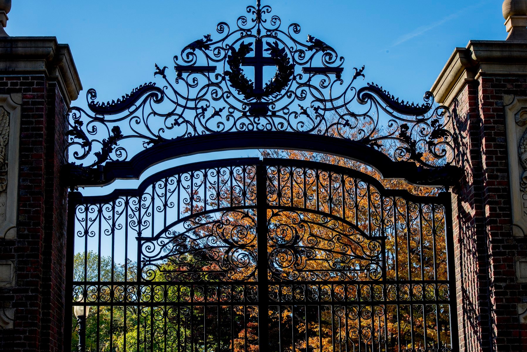 Johnston Gate at Harvard Univeristy in Cambridge, MA