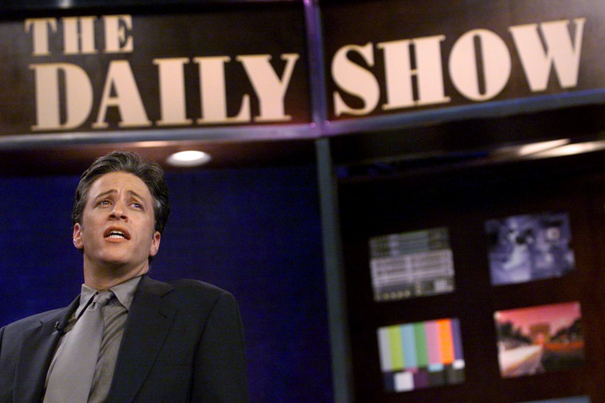 Jon Stewart hosts 'The Daily Show'