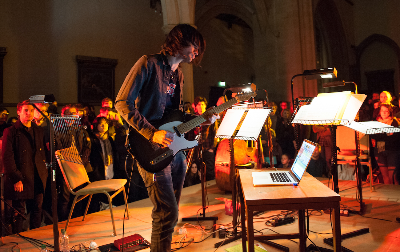 Jonny Greenwood and the London Contemporary Orchestra.
