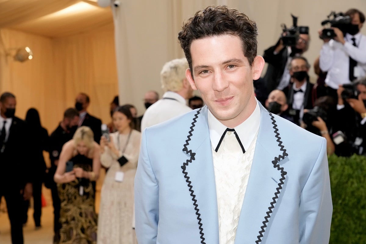 'The Crown' actor Josh O'Connor arrives at the 2021 Met Gala in New York City.
