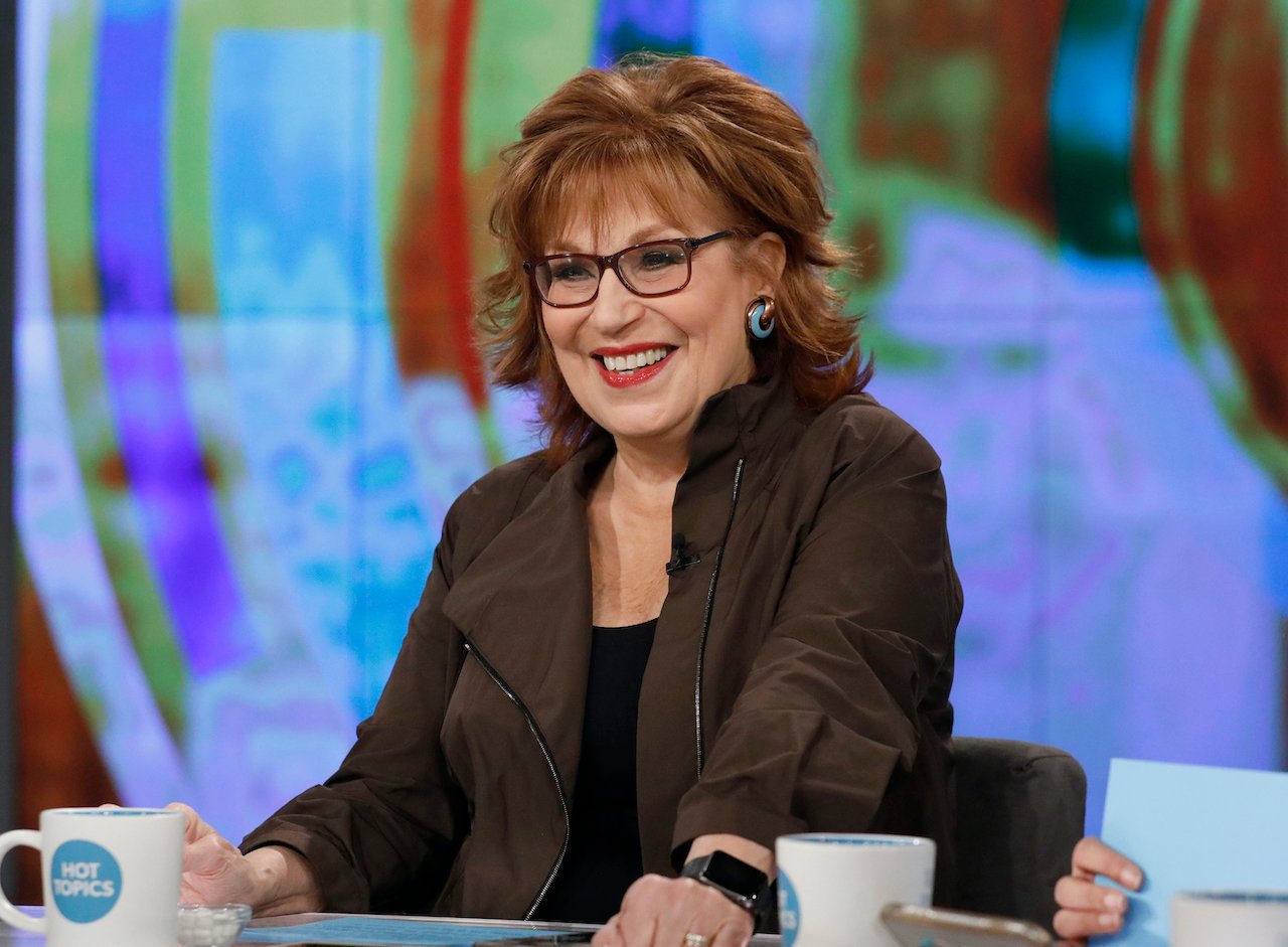 Joy Behar on the set of 'The View'