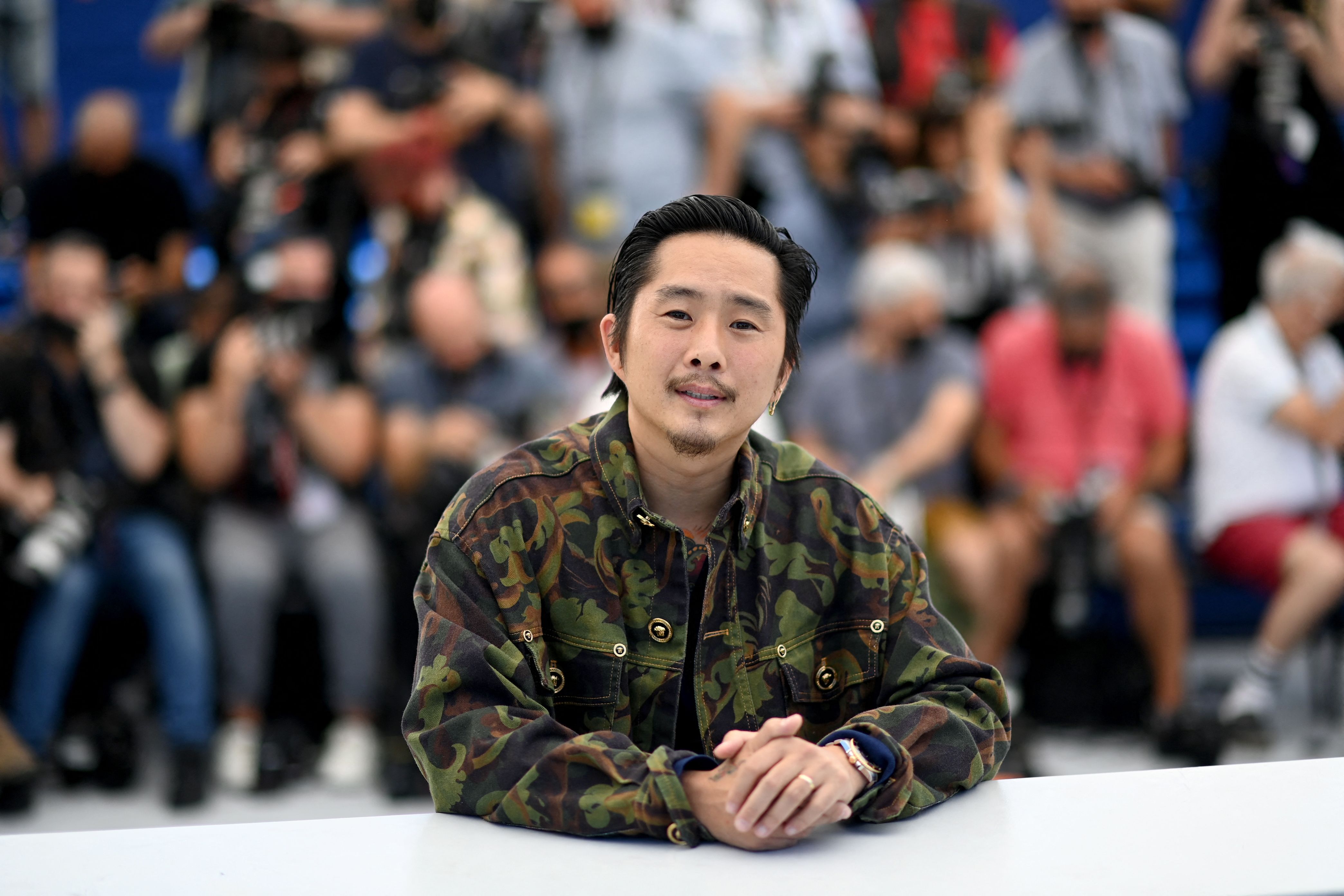 Known as Erick Yorkie from Twilgiht, Justin Chon promotes his new film Blue Bayou at the Cannes Festival, which is where attendees got to watch Blue Bayou for the first time