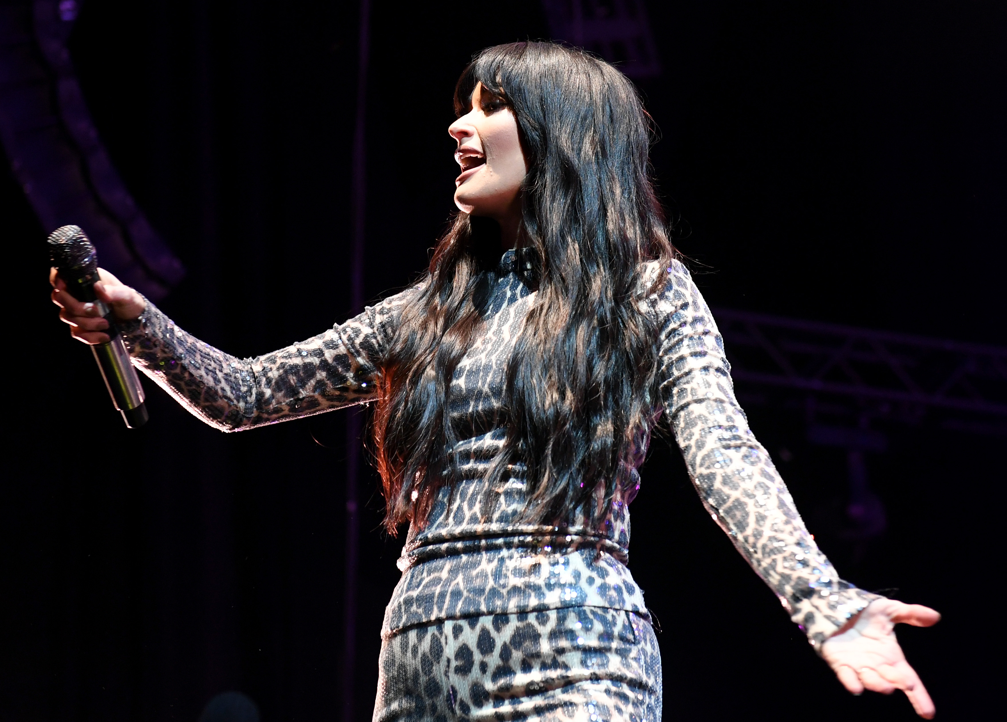 Recording artist Kacey Musgraves performs at the Intersect music festival at the Las Vegas Festival Grounds