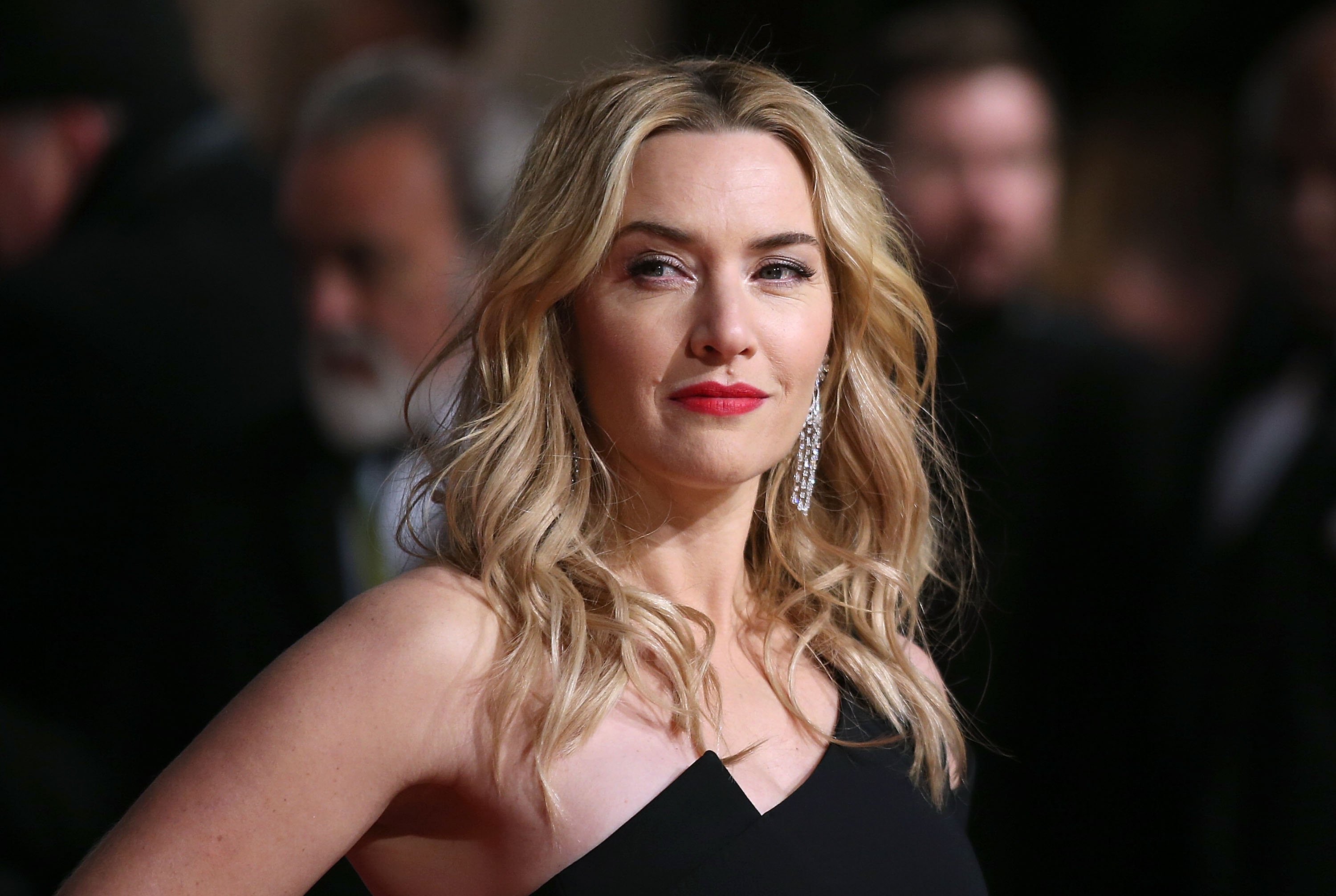 Emmys 2021 award winner Kate Winslet, star of James Cameron's movie proudly poses for the cameras nearly two decades after Titanic premiered