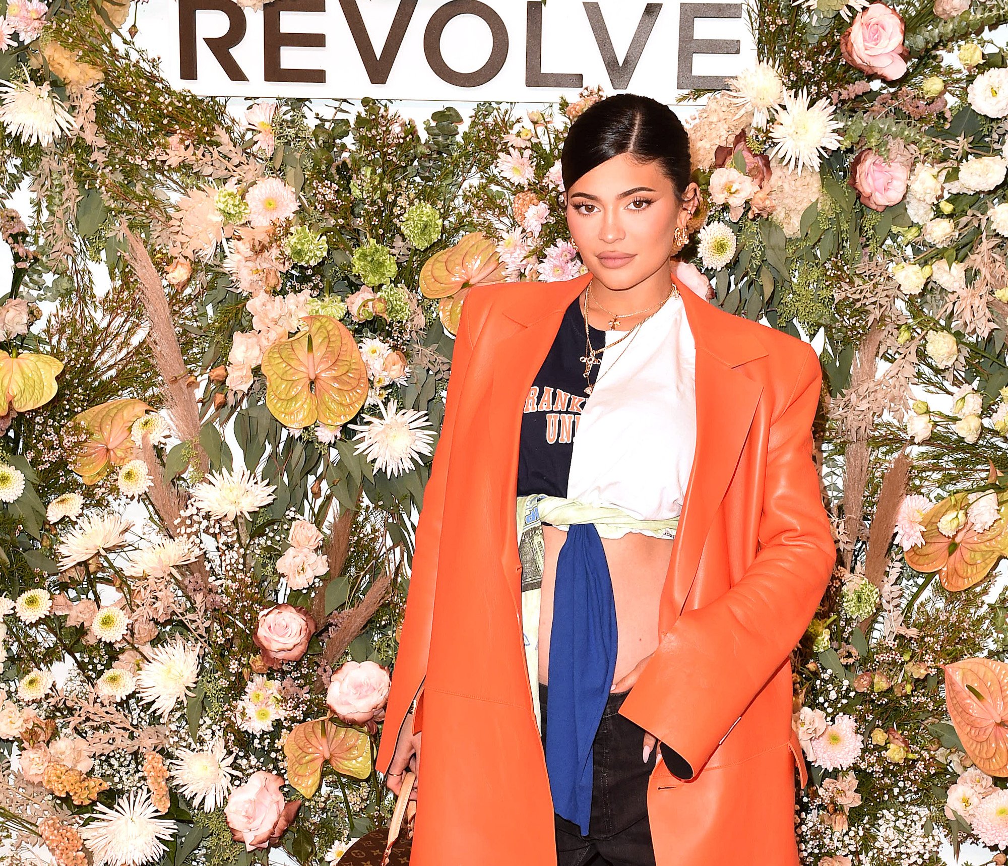 Kylie Jenner attending the REVOLVE Gallery NYFW Presentation And Pop-up Shop At Hudson Yards