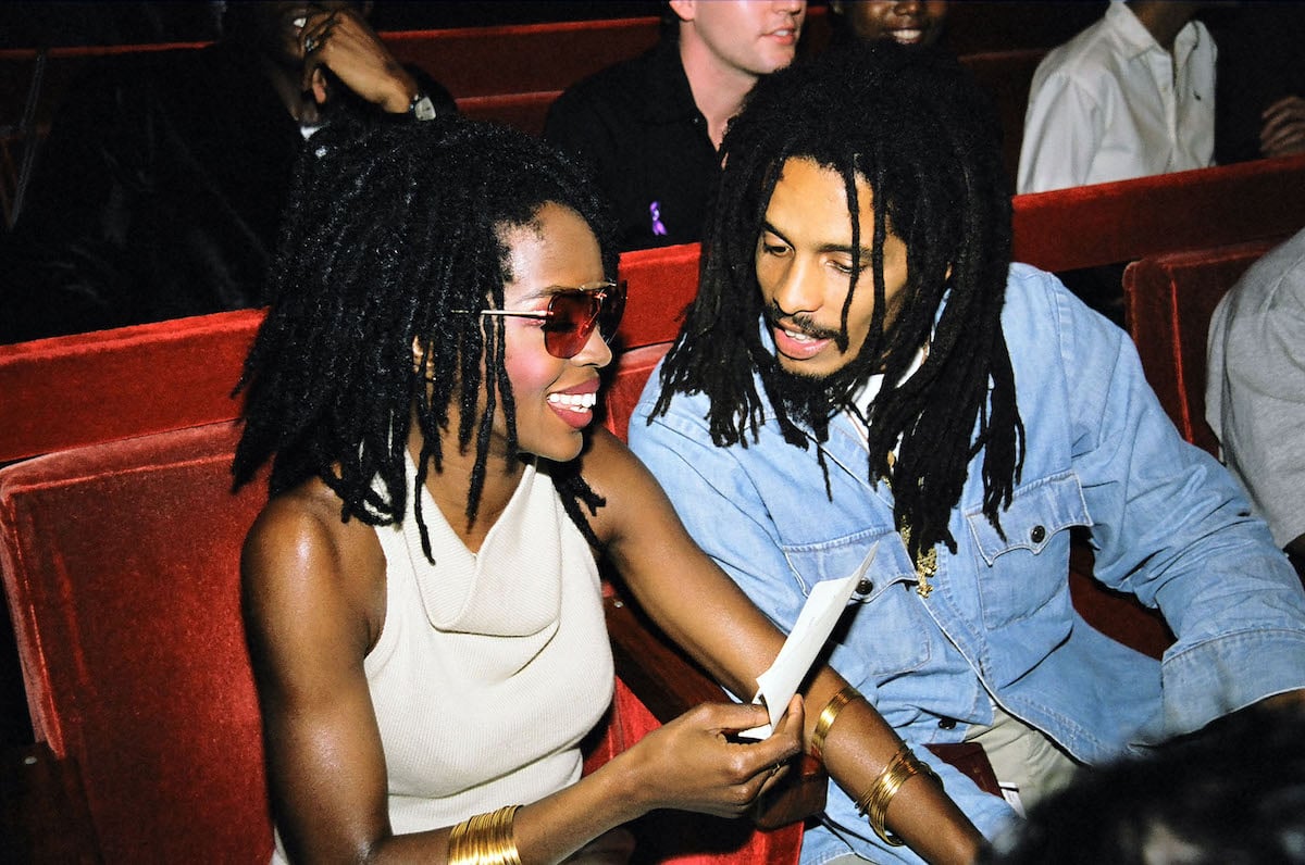 Lauryn Hill and Rohan Marley