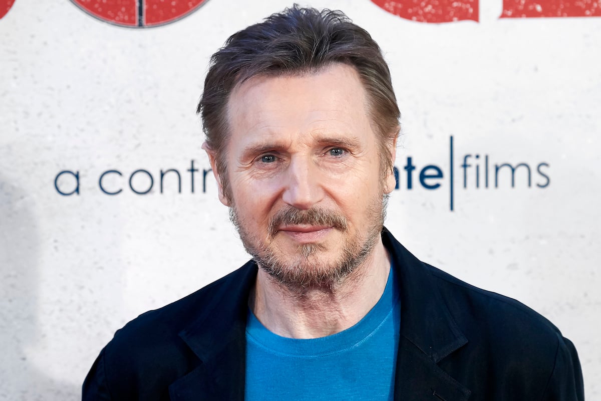 Liam Neeson on the red carpet