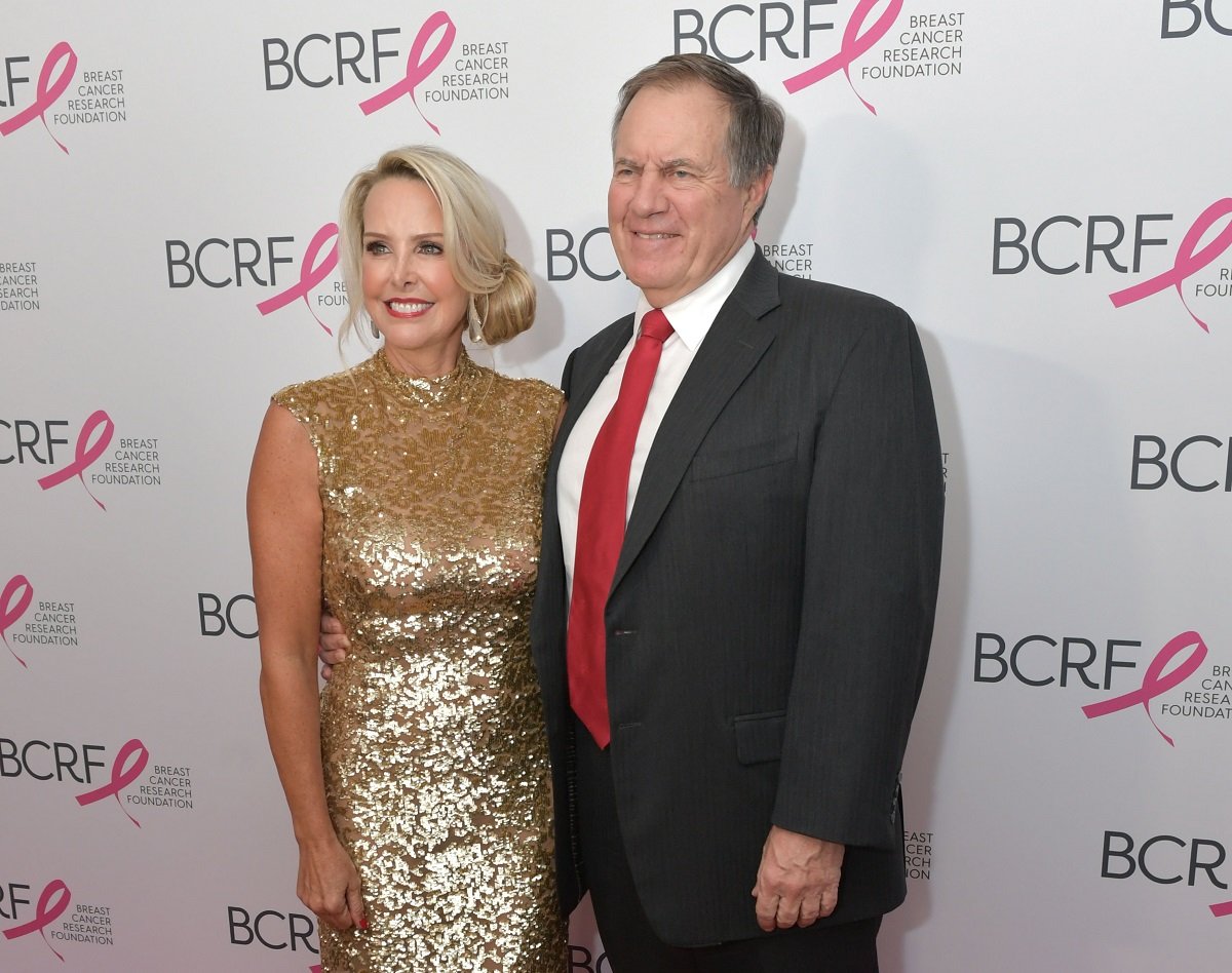 Linda Holliday and Bill Belichick attend Breast Cancer Research Foundation's Boston Hot Pink Party
